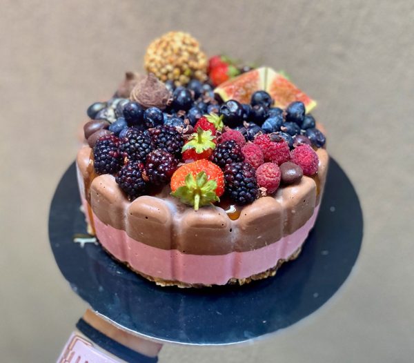 choc n berry tort zmeura ciocolata vegan