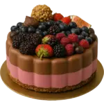 Tort vegan Choc ‘N Berry
