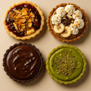 Cutie Cadou - 4 Tarte Gourmet, fără zahăr