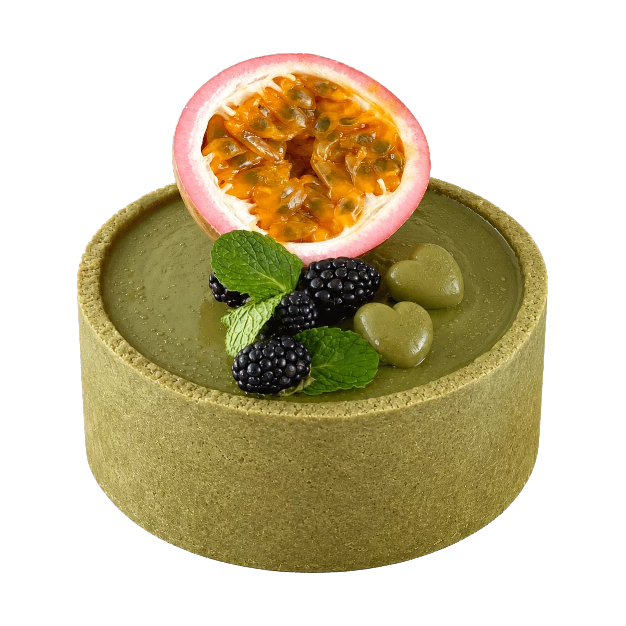 Tort vegan cu fistic și fructul pasiunii, 1001 Nights