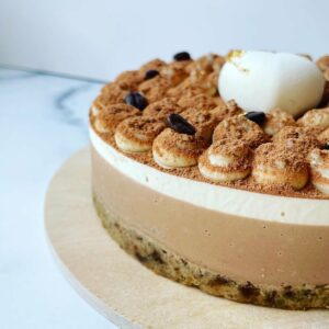 Tort vegan cu cafea ''Tiramisu''