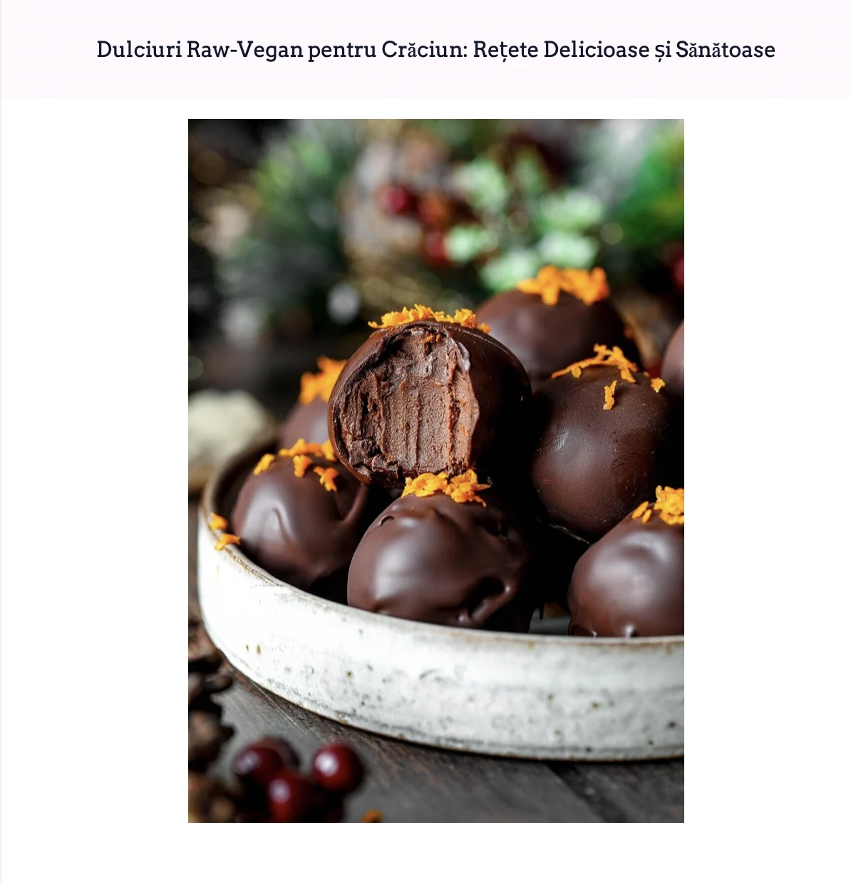 8 Rețete Dulciuri Fără Zahăr pentru Crăciun, De post - E-Book - imagine 2