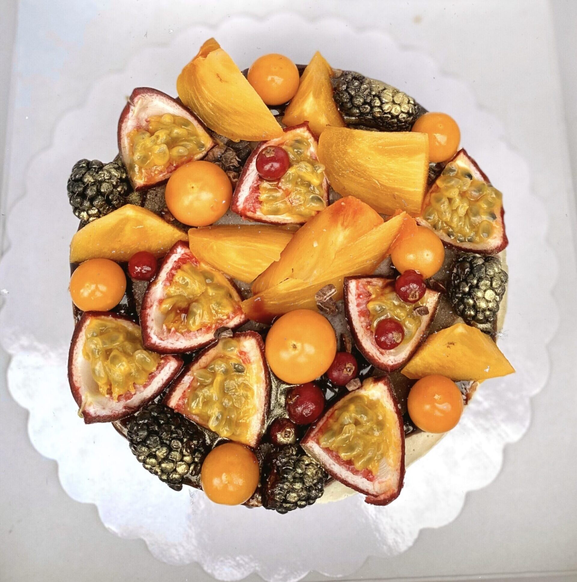 Tort Vegan Mango-Licious - imagine 3