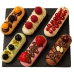 Eclere vegane, fără zahăr adăugat