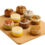 Platou prăjituri vegane, fără zahăr adăugat