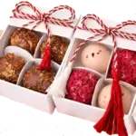 Mărțișor Rawmantic – 4 bomboane fără zahăr