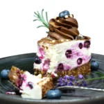 Cheesecake fără zahăr cu afine
