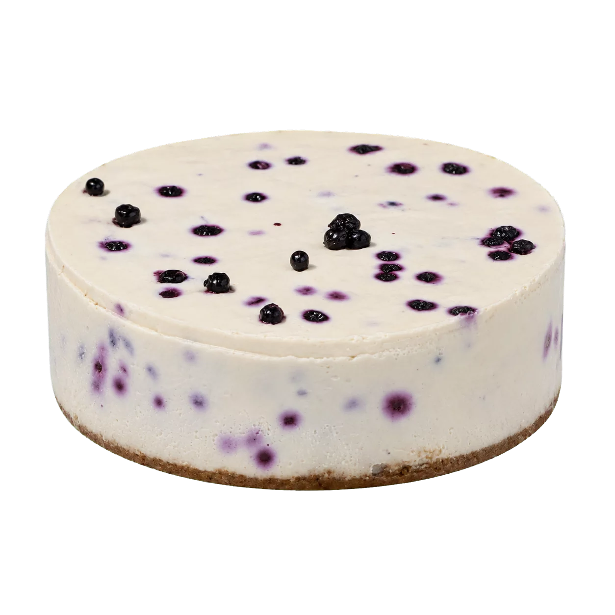 Cheesecake fără zahăr, vegan, cu afine rawmantic